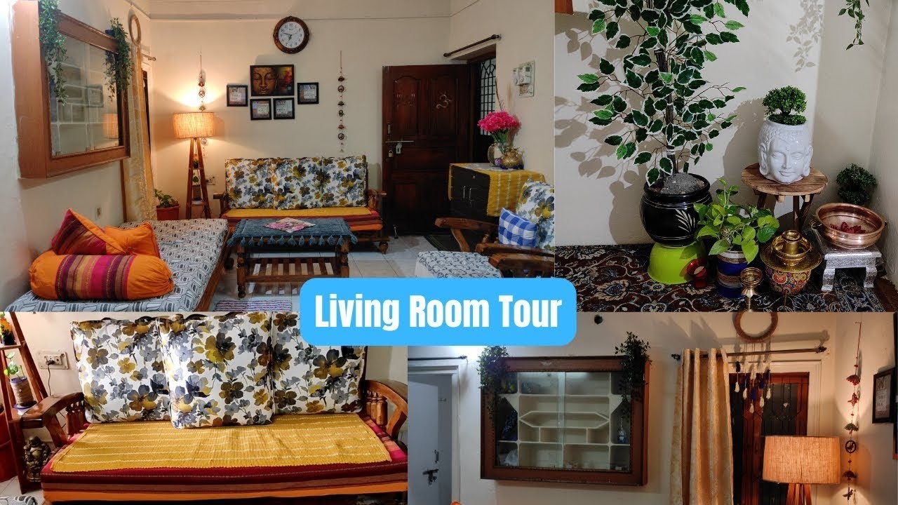 मेरा छोटा सा प्यारा सा घर🏡 Indian Middle Class Traditional Home Tour!! 2bhk flat Tour & Organization