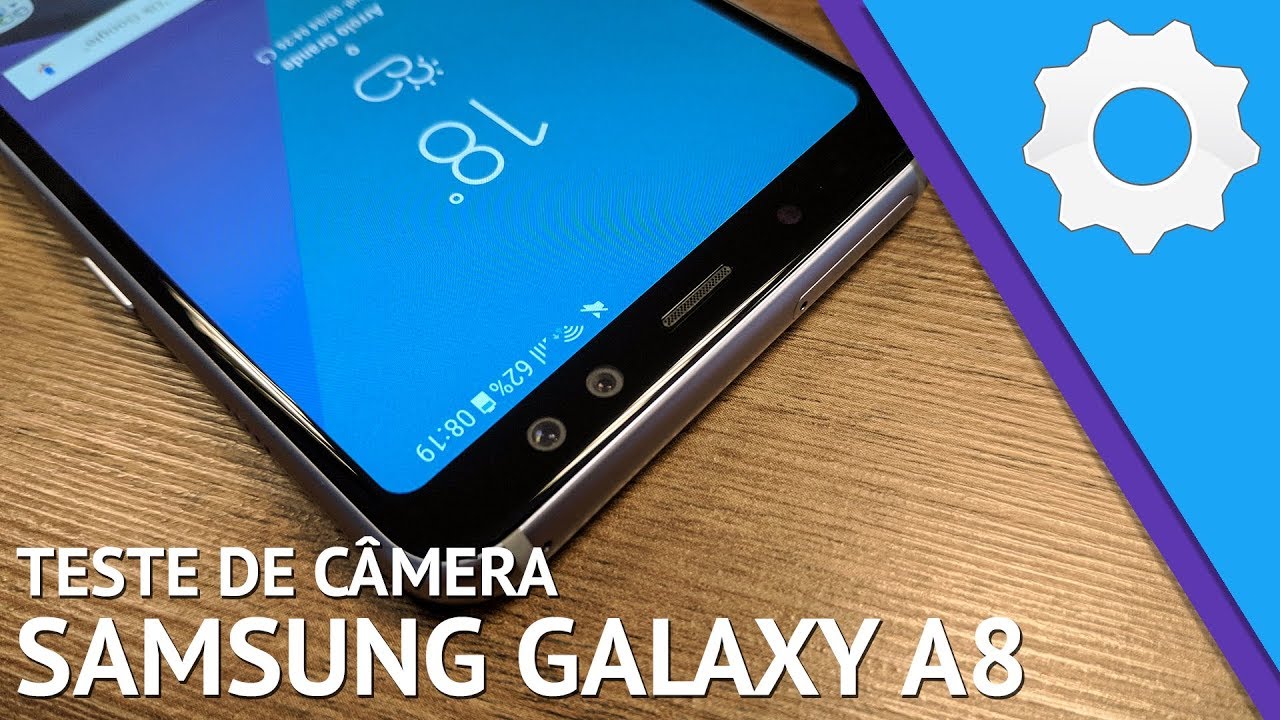 Samsung Galaxy A8 - Teste de câmera