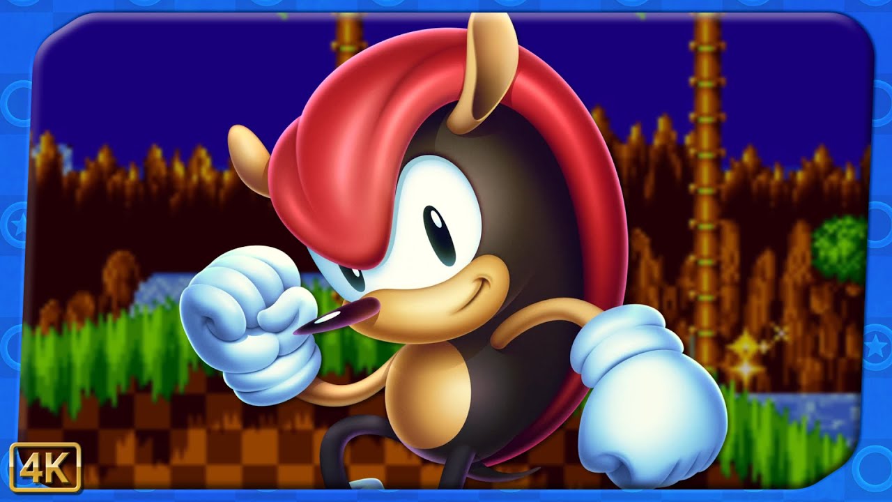 Sonic Mania Plus ⁴ᴷ Full Playthrough 100% (All Chaos Emeralds) Mighty gameplay