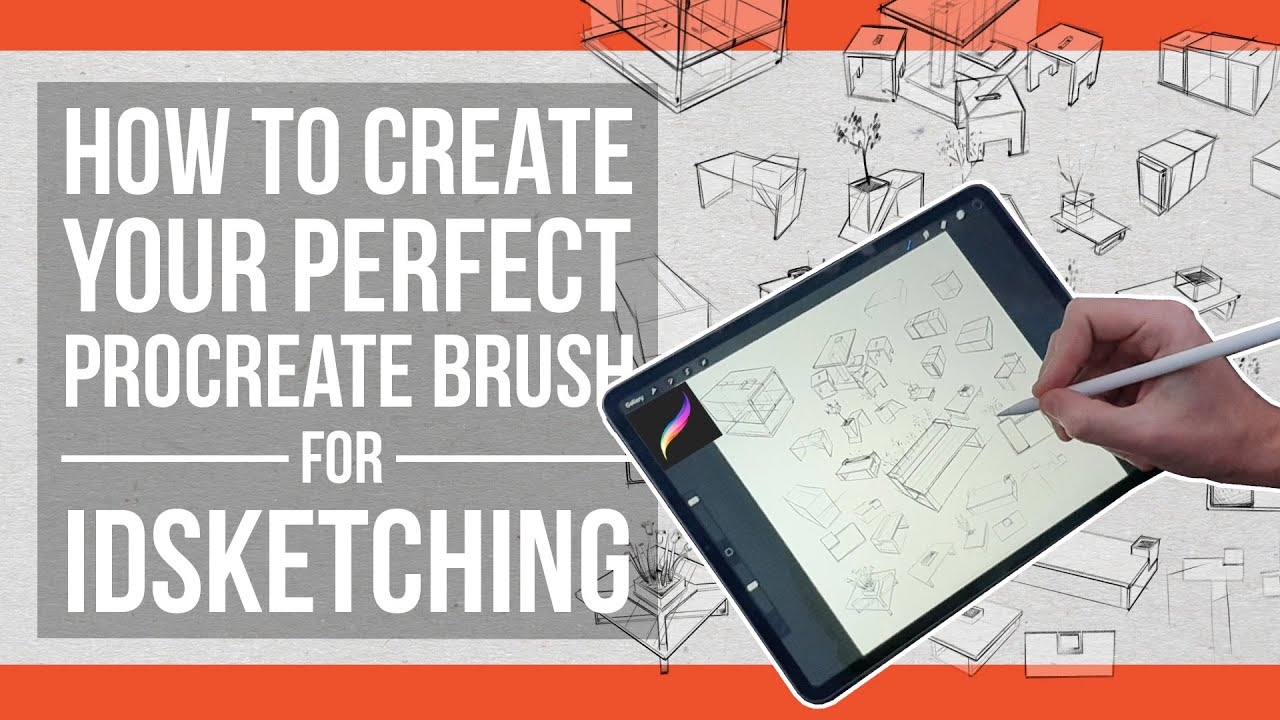 Как создать собственные кисти Procreate для эскизов промышленного дизайна