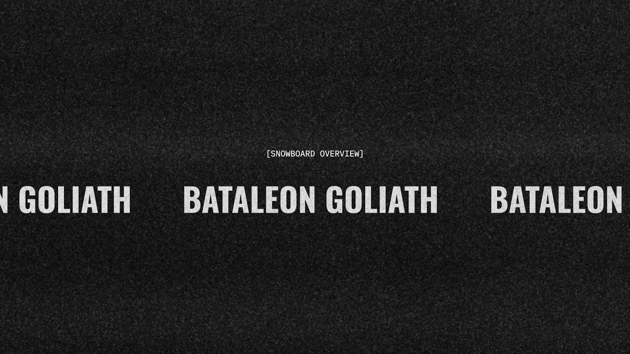 Обзор сноуборда Bataleon Goliath 2025 | The Snowboard Asylum