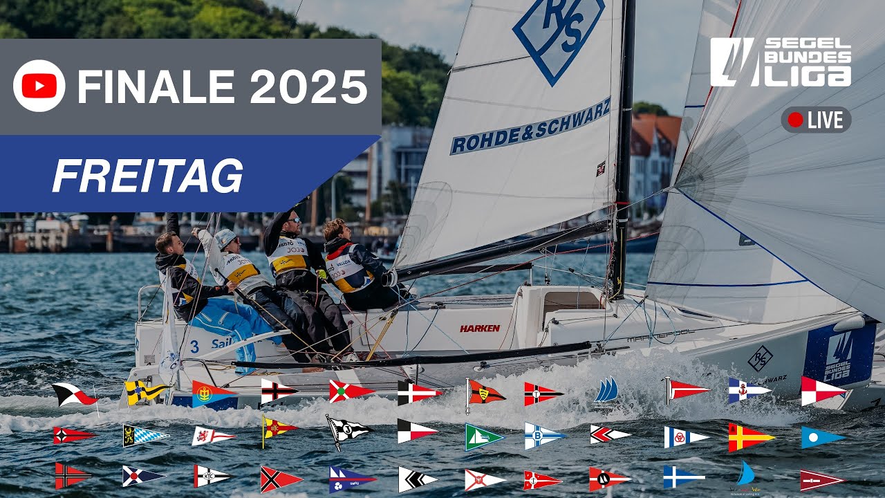 Race ZUSAMMENFASSUNG Tag2 - Deutsche Segel-Bundesliga 2025 - Finale in Berlin Zusammenfassung Tag 2