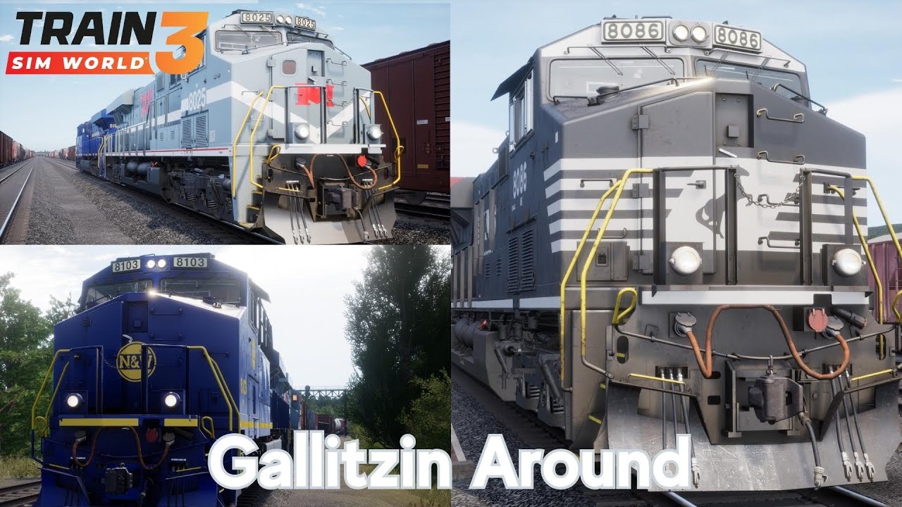 Gallitzin Around - Horseshoe Curve - ES44AC - Train Sim World 3