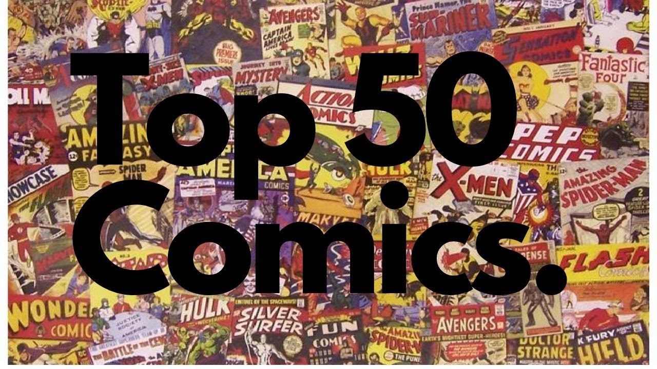 Top 50 Comics in My Collection Tag Video