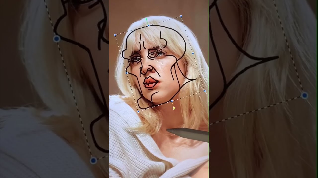 I turned Billie Eilish into handsome squidward and the result was horrifying ☺️