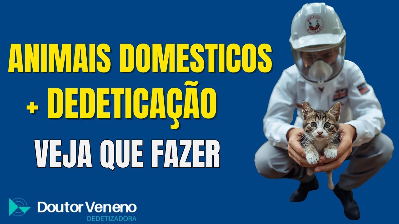 Animais domésticos x Dedetização