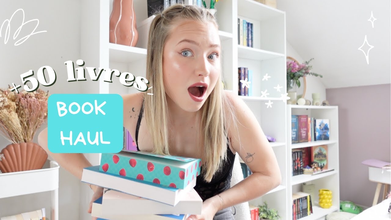 +50 LIVRES : BOOK HAUL