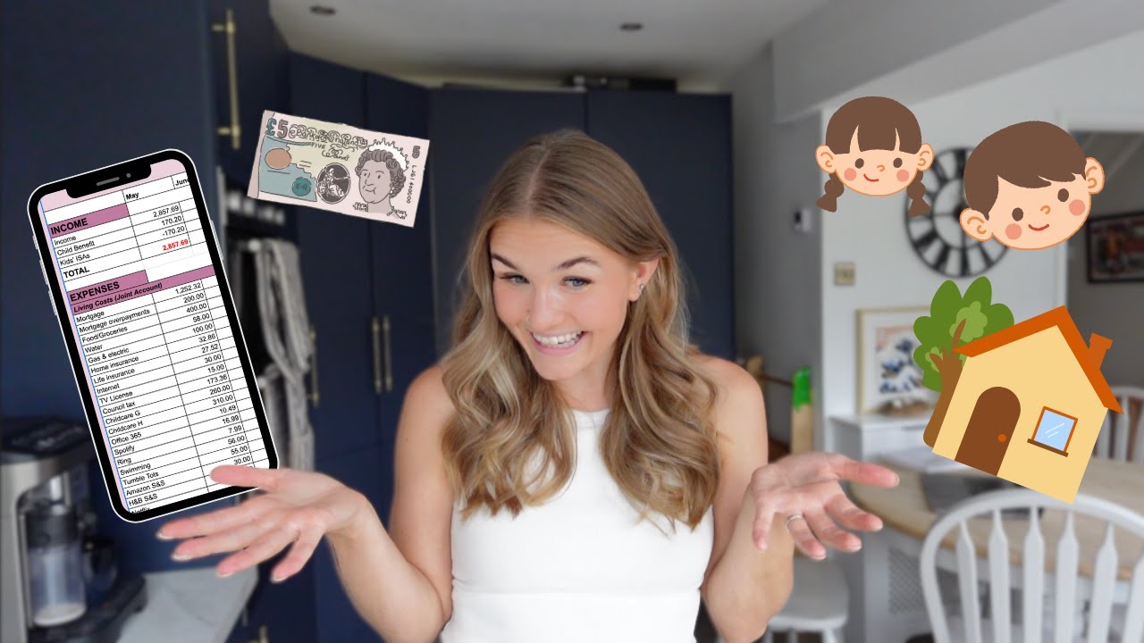 REAL Budget of a Mum of 2 UK 👦🏼👧🏼💸