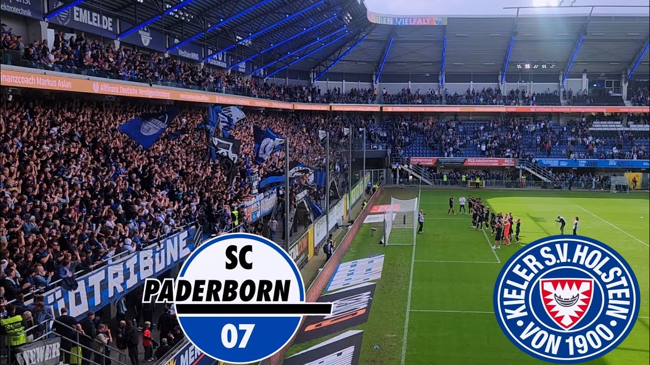 SC Paderborn - Holstein Kiel ⏱️Stadium vlog 💥last minute goal 