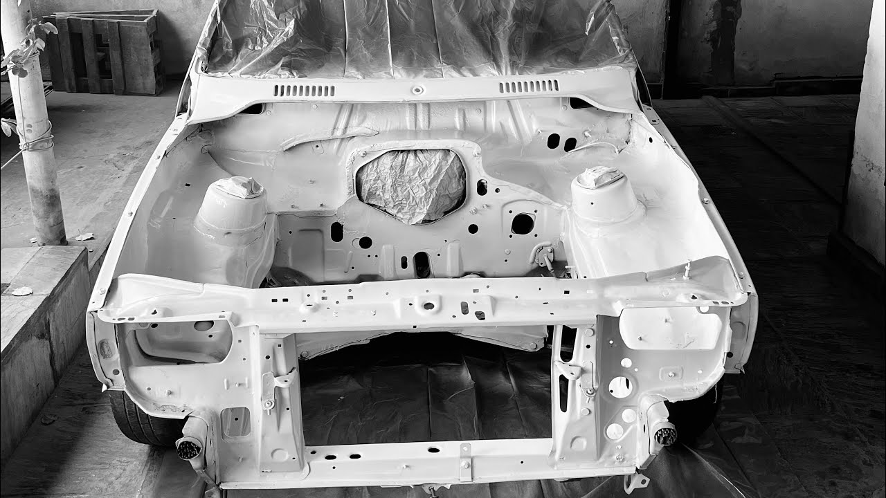 PINTAMOS EL VANO MOTOR DEL FIAT UNO!!! Y LE VAMOS A METER UN TURBOO😱#fiatuno #proyecto #turbo