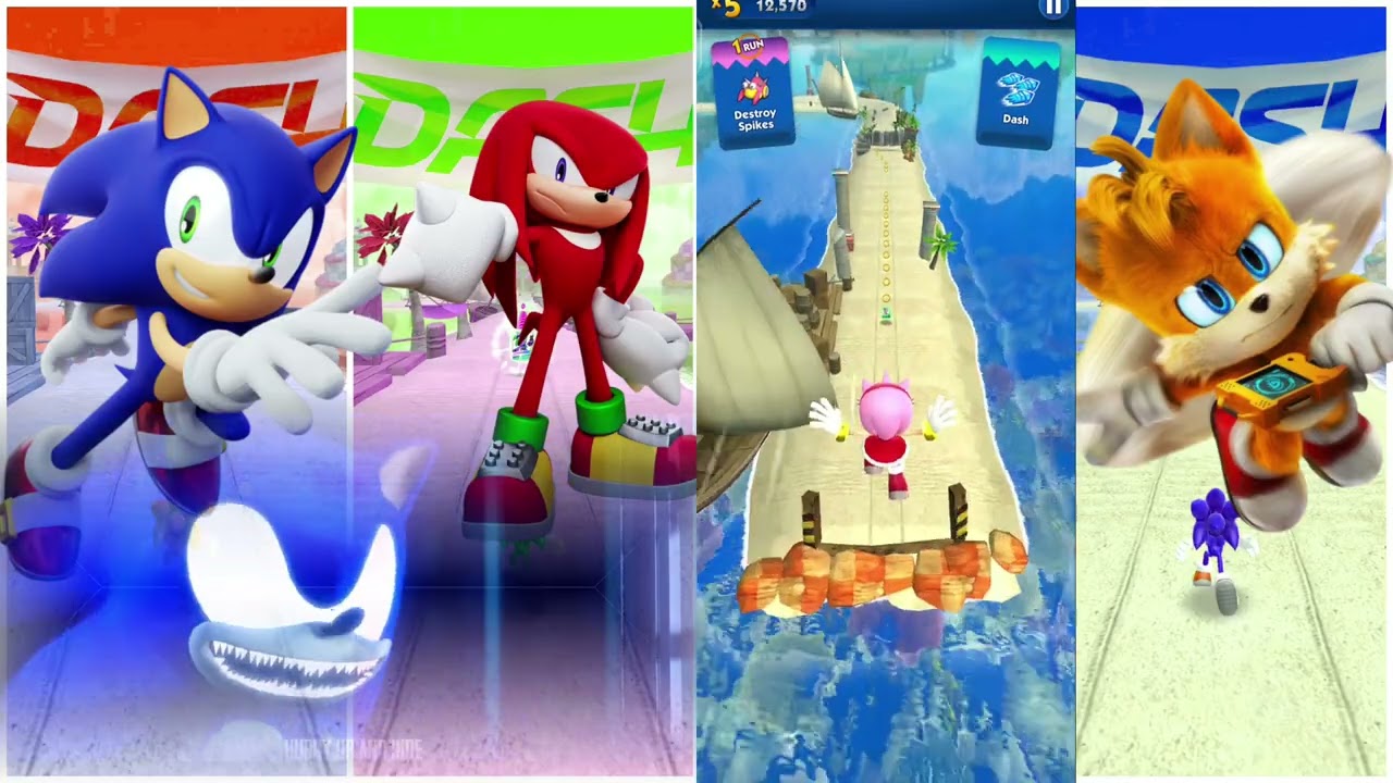 Sonic run 🏃 the amazing Run