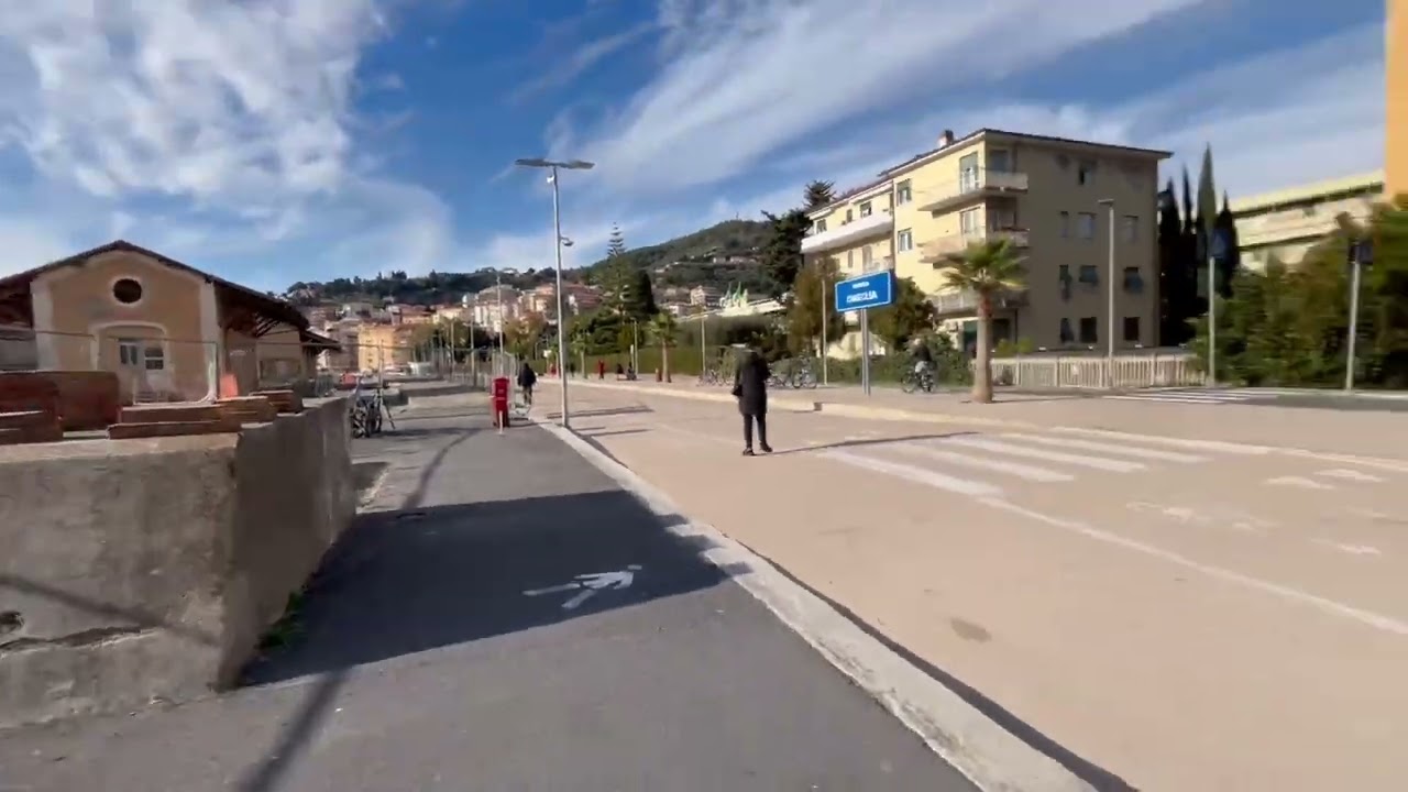 La vecchia stazione di Imperia Oneglia