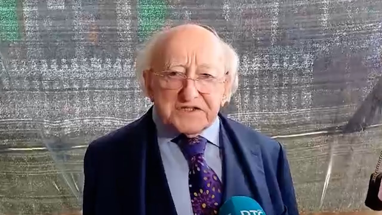President Higgins on the ongoing situation in Gaza: ‘It breaks my heart’