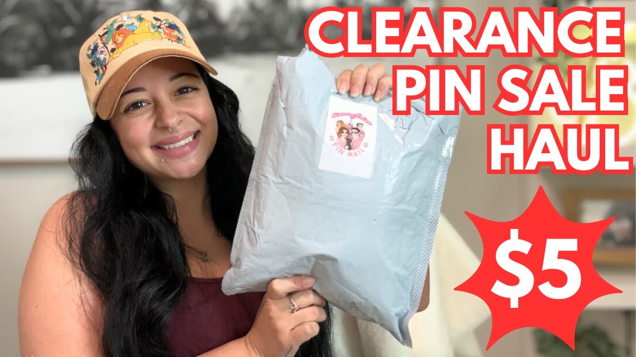 Big CLEARANCE Pin Sale Haul | $5 Disney Pins !!