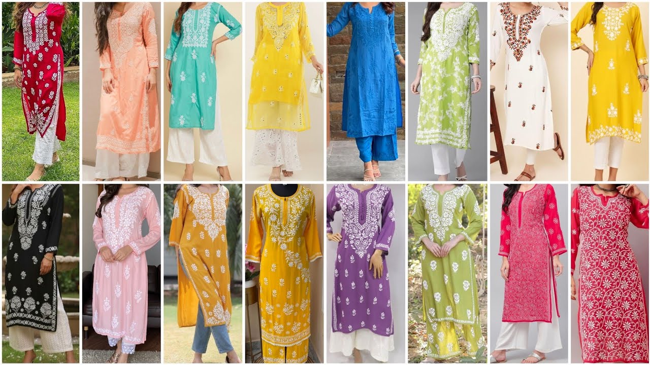 Chikankari Kurti Design Ideas | Perfect for Summer Wear 2026