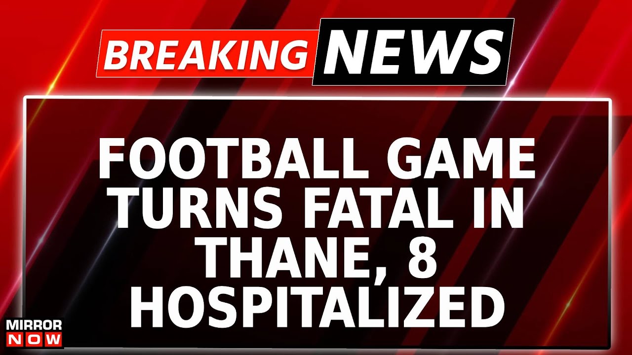 Breaking News | Roof Collapse At Thane Football Turf Due To Rains Injures Eight Children During Game