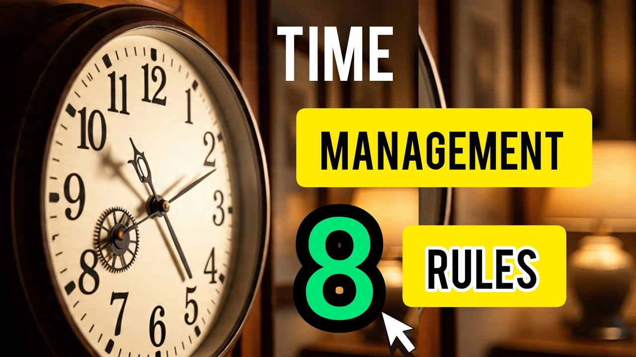 Top 8⏰ time management rules💥 Everyone must watch ⏳#time#motivation 