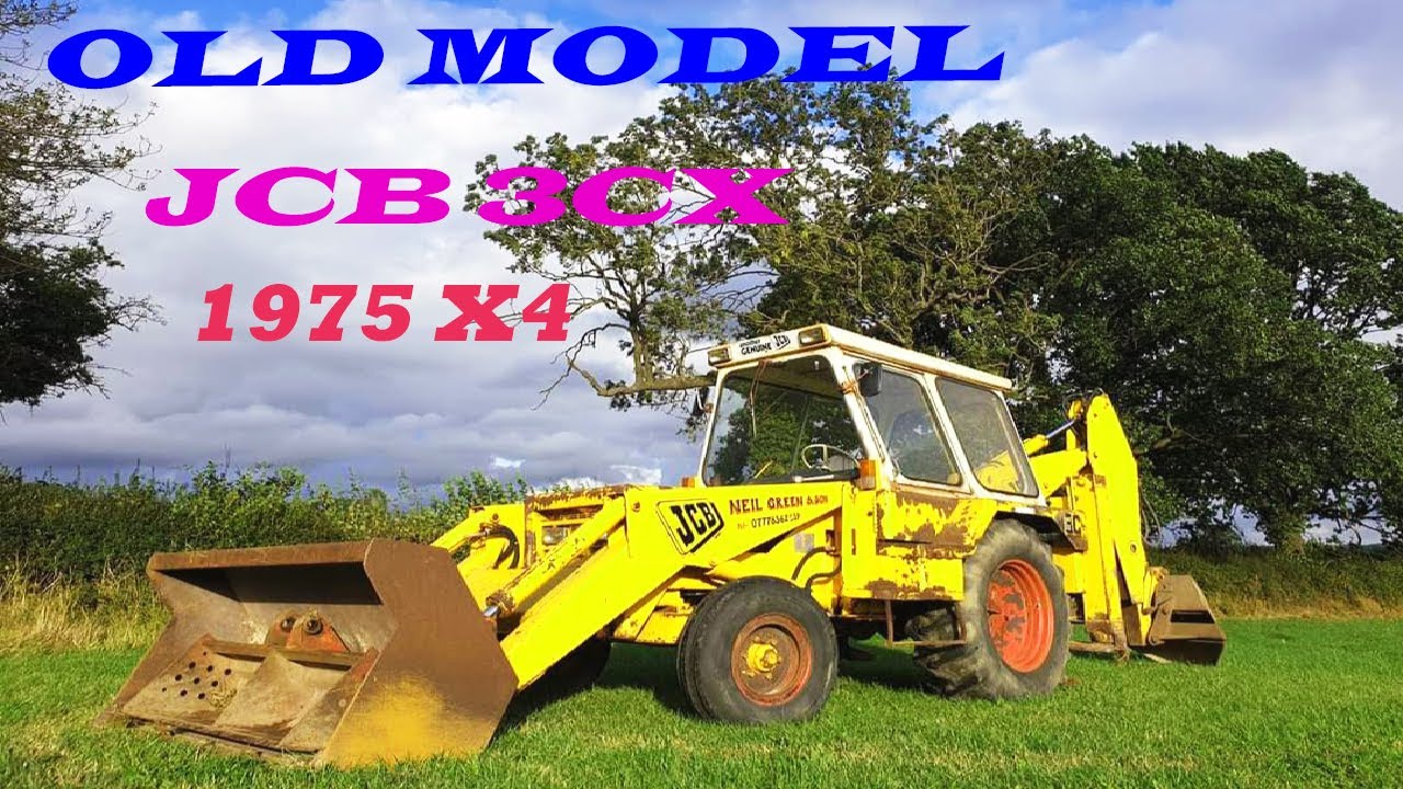 old model JCB || 3CX  || 1970 || 1990 || 1980 || full HD || Do not miss the video