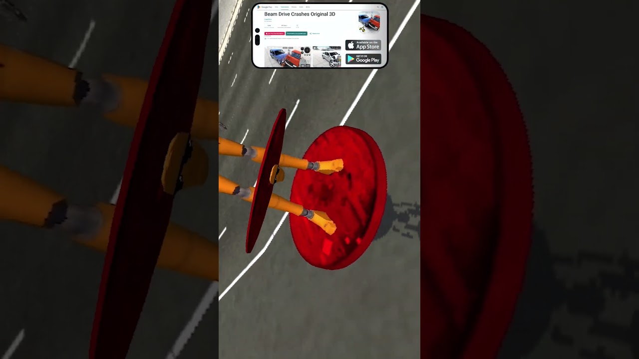 Beam Drive Crashes Original 3D / Edit