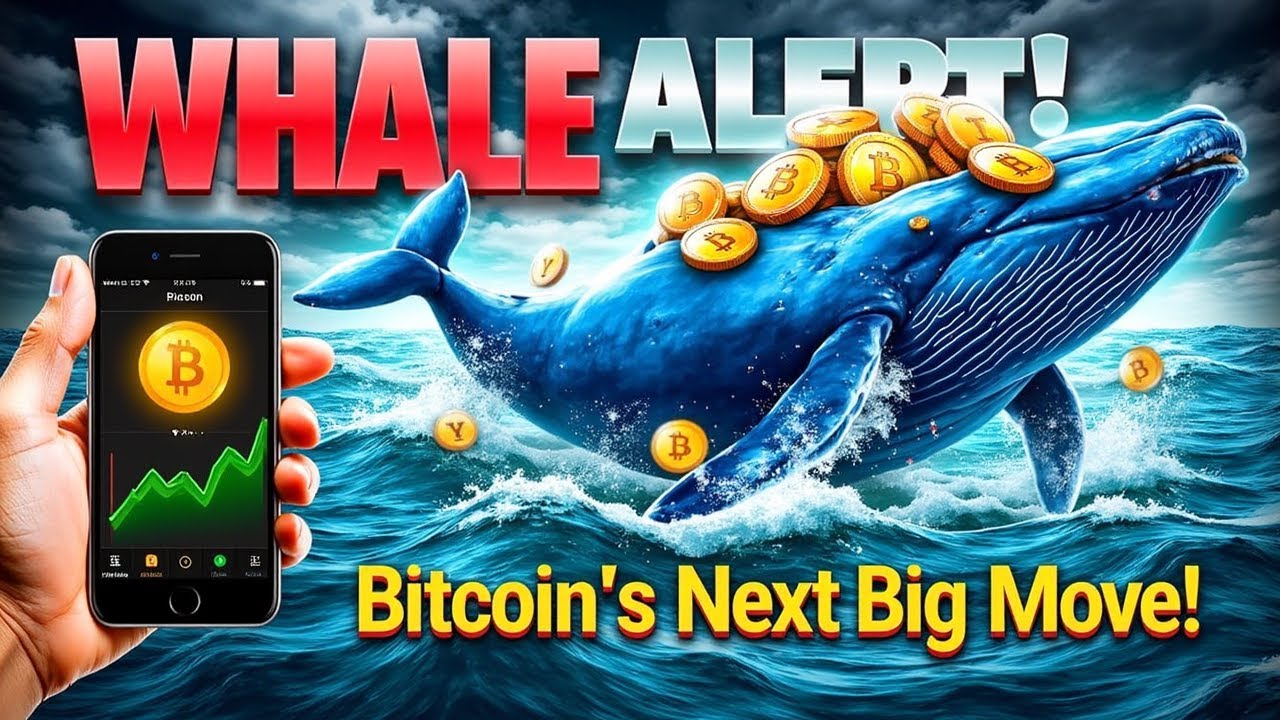 Whale Alert Bitcoin's Next Big Move! | crypto news today | #cryptocurrency