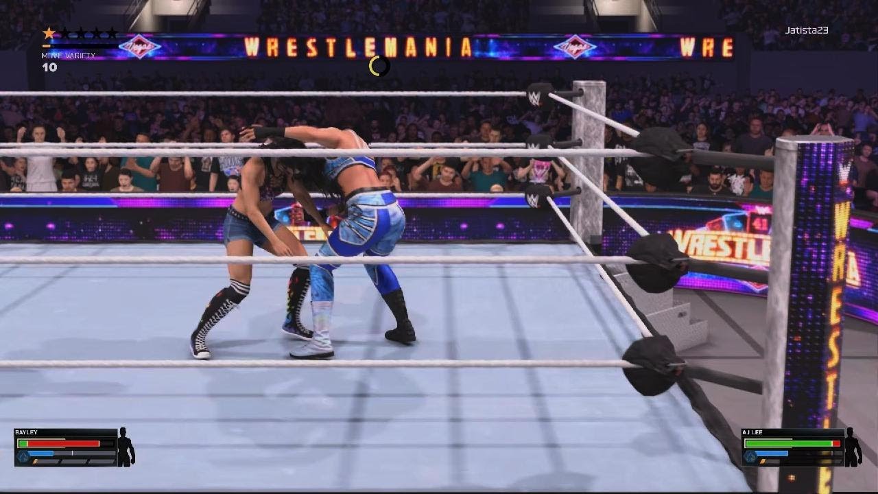 Bayley vs aj lee 3 stages hell