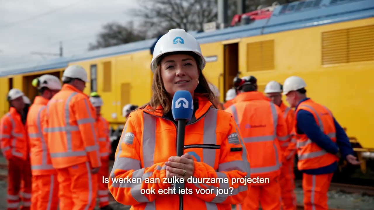 Uniek in Nederland: De eerste elektrische stopmachine van VolkerRail! ⚡🚆