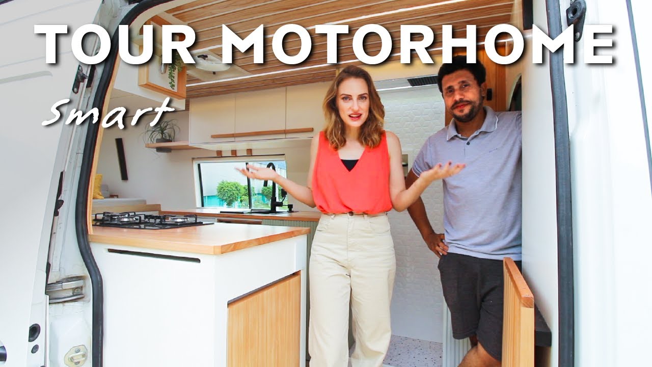 TOUR NO MOTORHOME SMART | Autonomia, automação por Alexa e amplitude