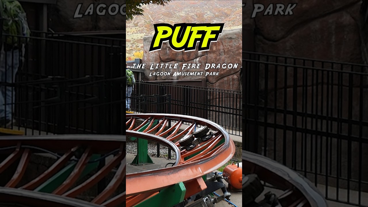Dragon Dreams Come True at Lagoon Park | Roller Coaster POV 