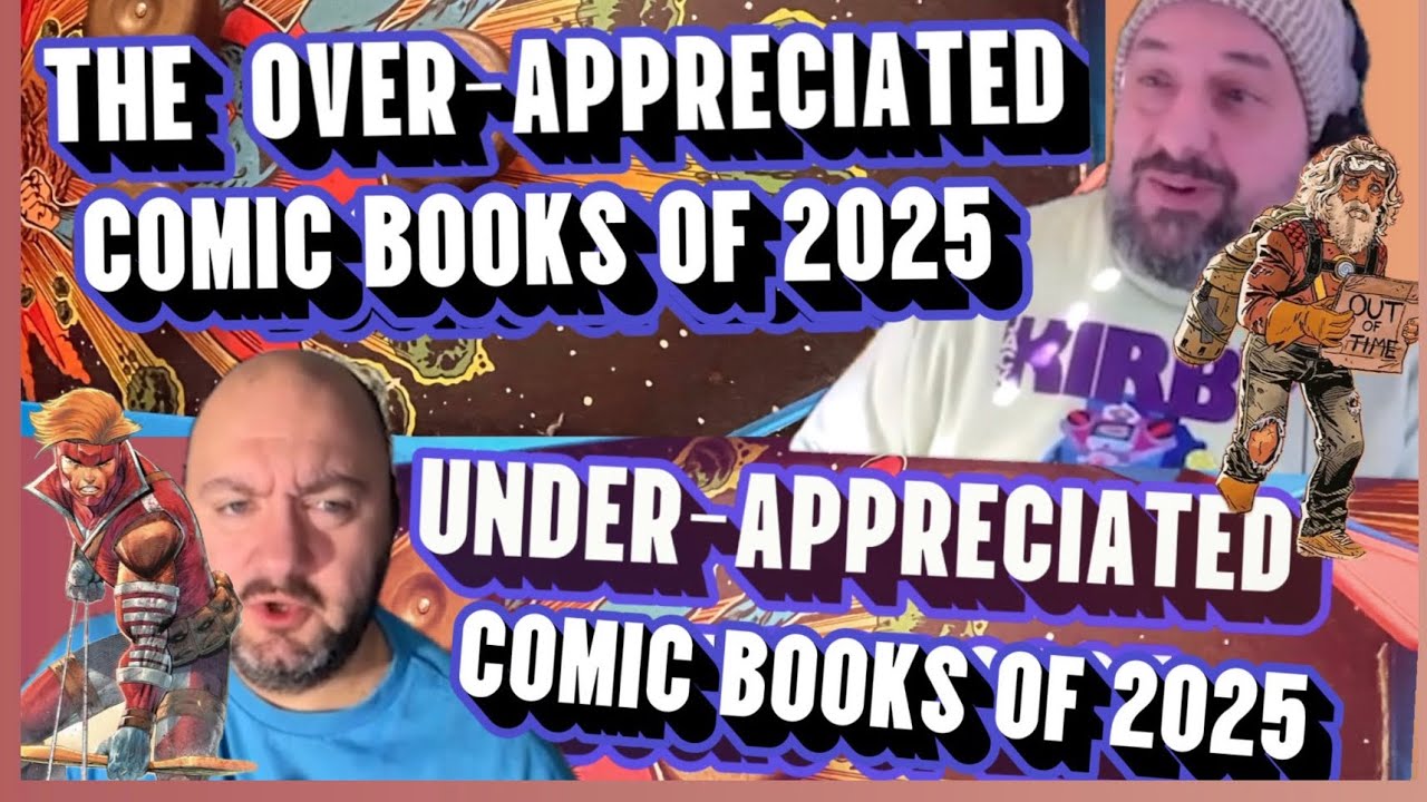 AWESTRUCK E121 - THE OVER-UNDER: BEST BOOKS OF 2025: XANADAX/CONAN/ASSORTED CRISIS EVENTS/YOUNGBLOOD