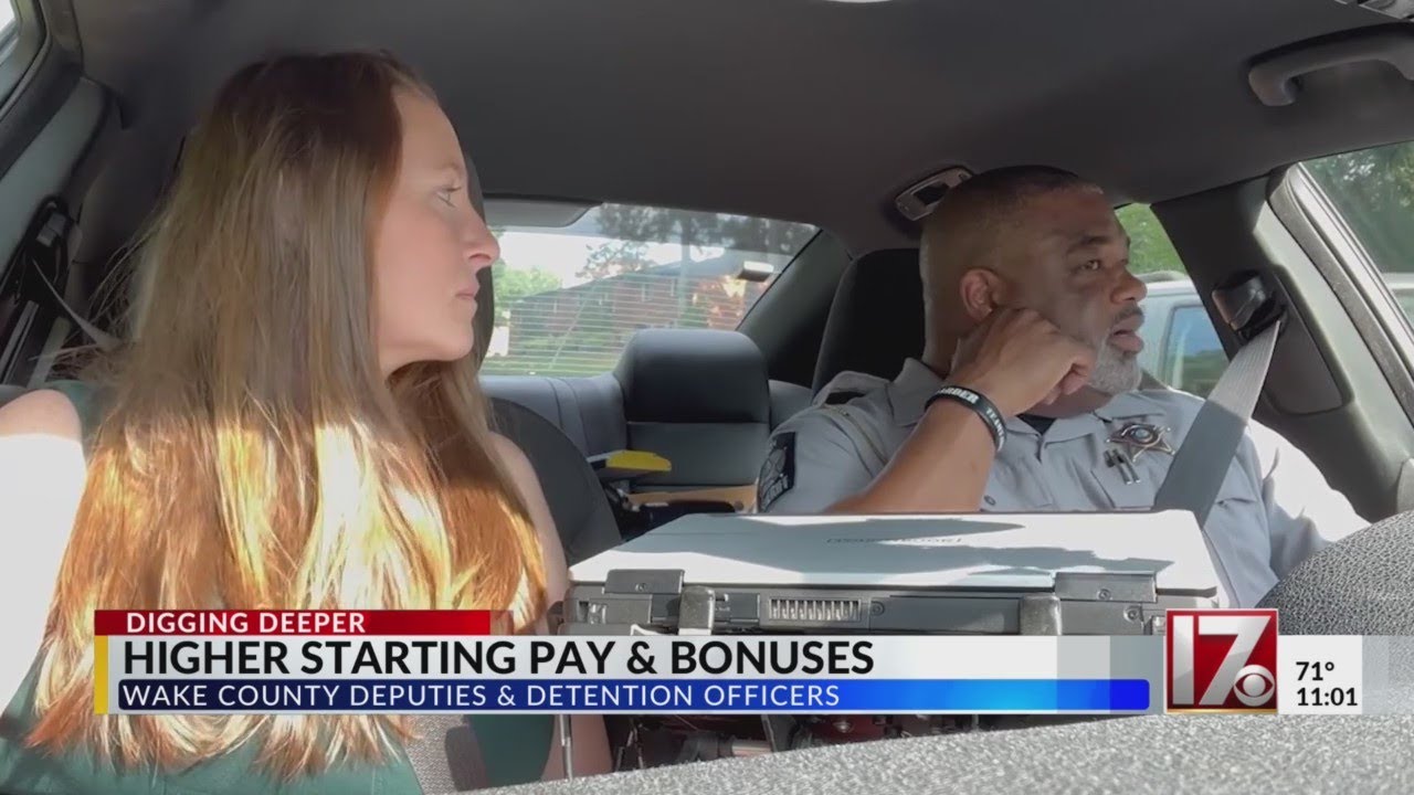 Wake County Sheriff’s Office cuts down on vacancies, offering higher starting pay