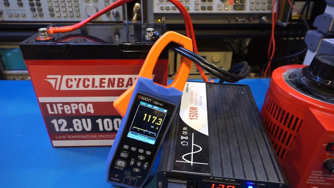 CYCLENBATT 12V 100Ah Mini LiFePO4 Battery