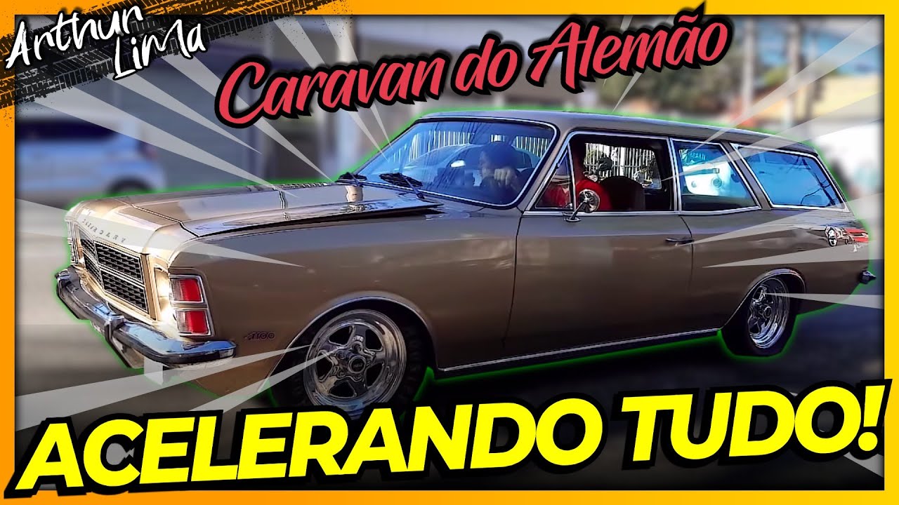 CARAVAN DO ALEMÃO | 6 CILINDROS ASPIRADA