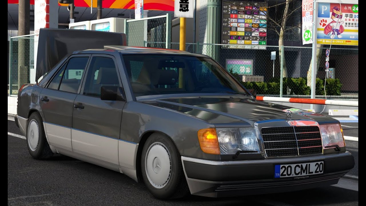 CML GAMİNG MERCEDES W124 300D GÖSTERİŞ İNCELEME. NOT: KISA VİDEODUR