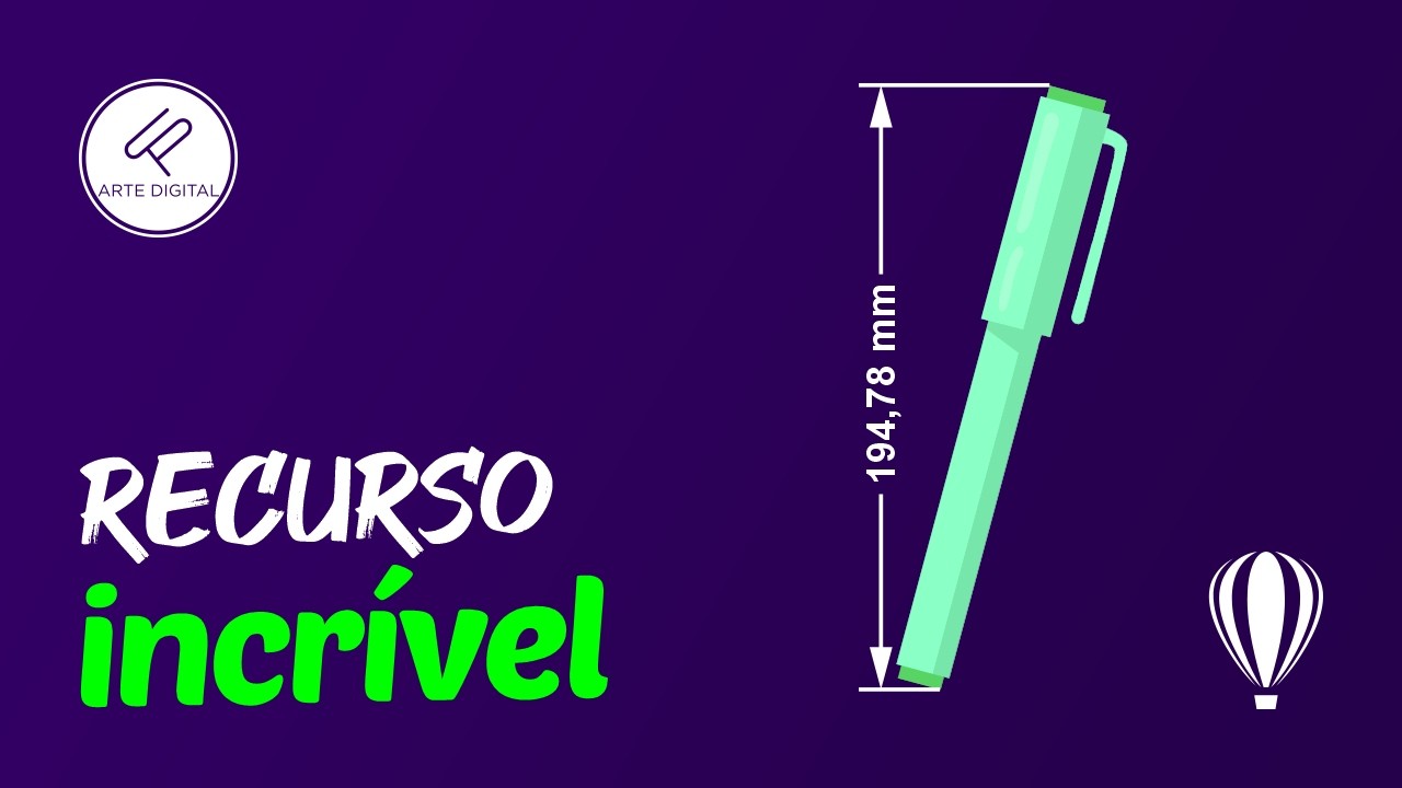 Poucos designers conhecem essa ferramenta incrível no CorelDRAW!