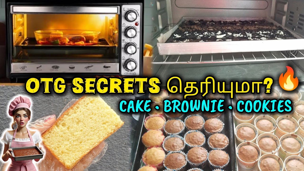 OTG Guide for Beginners 🔥 | Cake எப்படி Bake பண்ணலாம்? 🎂 | OTG Tips & Tricks