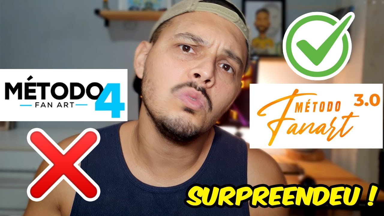 M&eacute;todo Fan Art 4.0 &eacute; Pior que o Fan Art 3 ? - Descubra a Verdade !