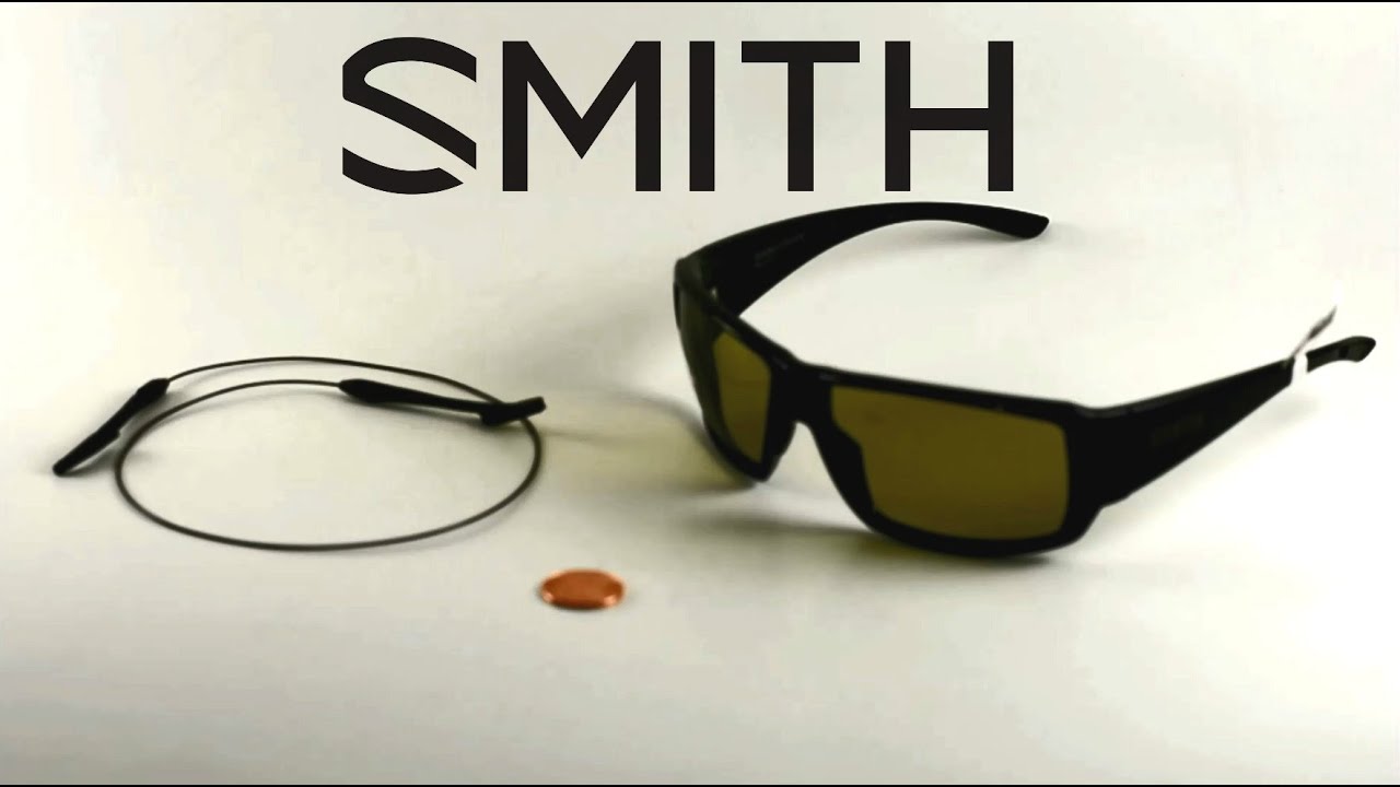 Smith Integrated Sunglass Leash Installation
