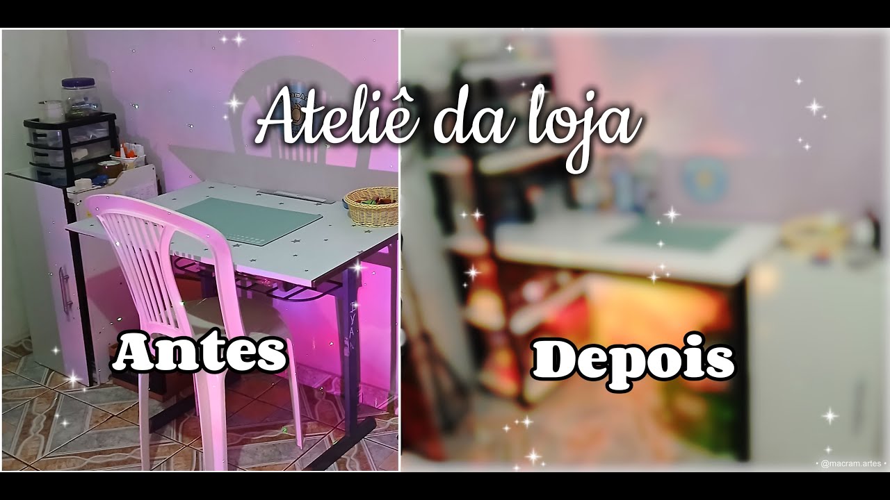 MELHORANDO MEU CANTINHO DE TRABALHO DA LOJA- Rebeca Rangel
