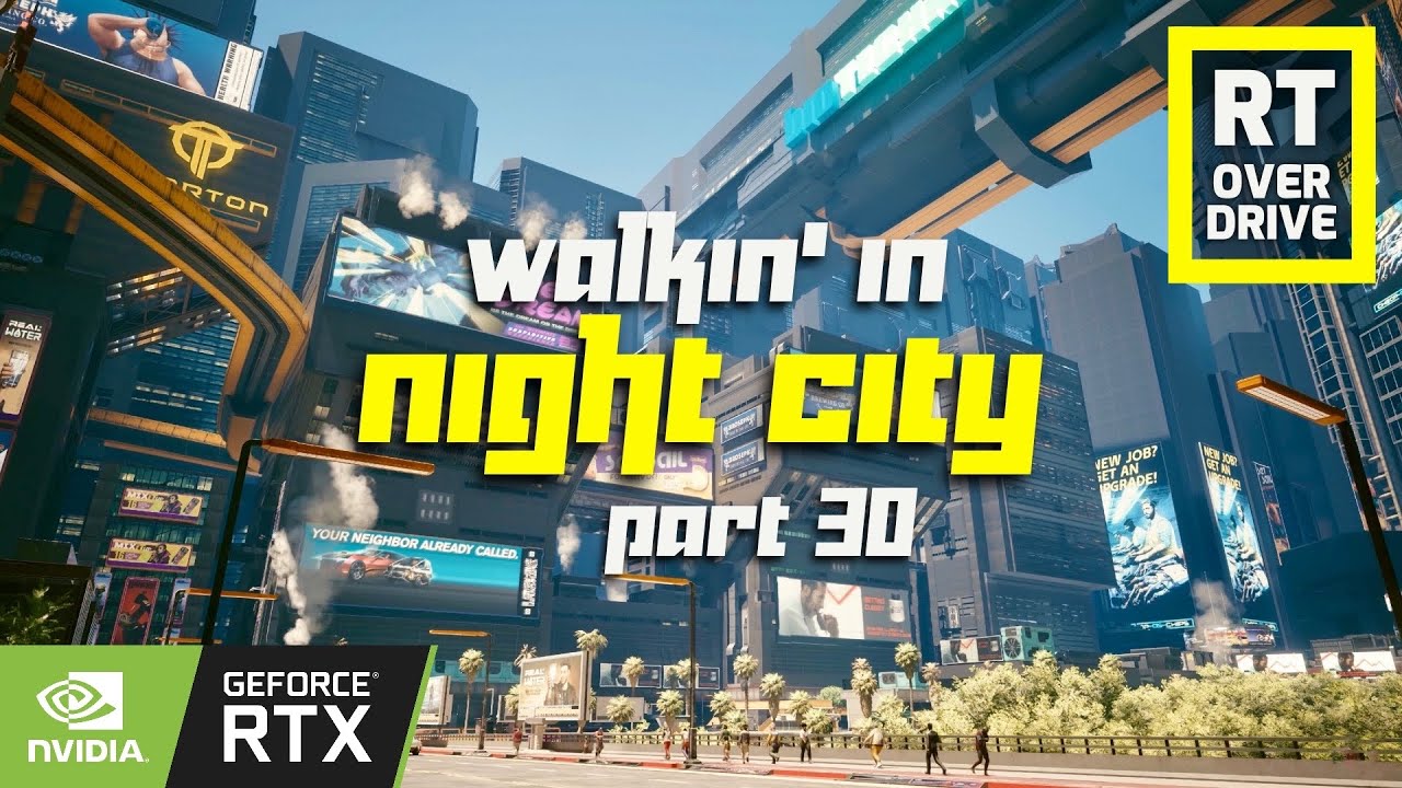[4K] Relaxing sunny walk around Heywood | Cyberpunk 2077 | RT OVERDRIVE DLSS | 4070Ti | ULTRA | ASMR