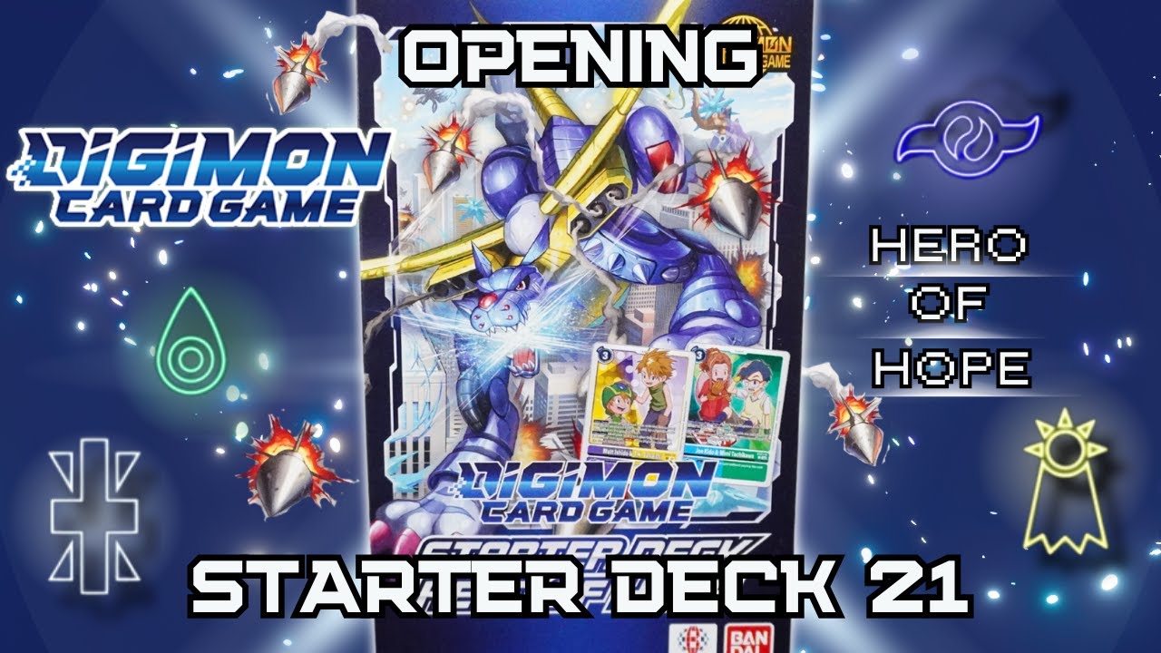 Digimon ST21 Hero Of Hope Opening & Unboxing!| Adventure Deck | Digimon TCG & Card Game