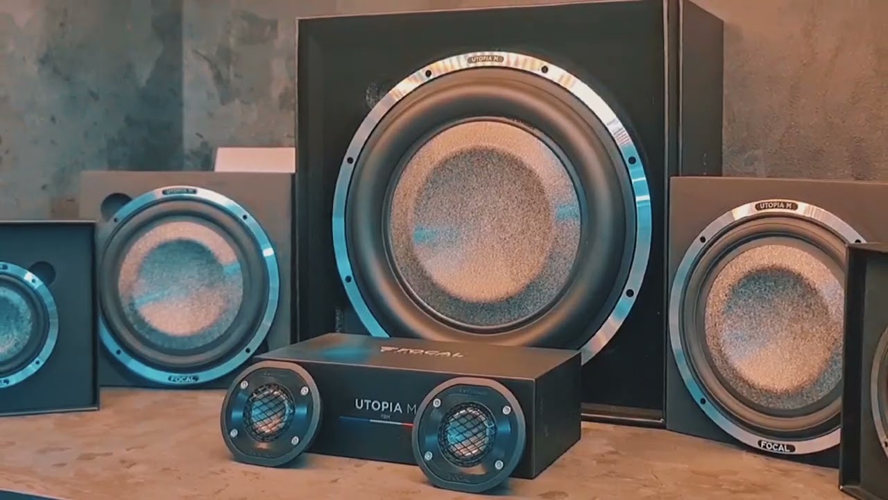 Focal Utopia M - Beryllium tweeters / made in France / 3 way speaker