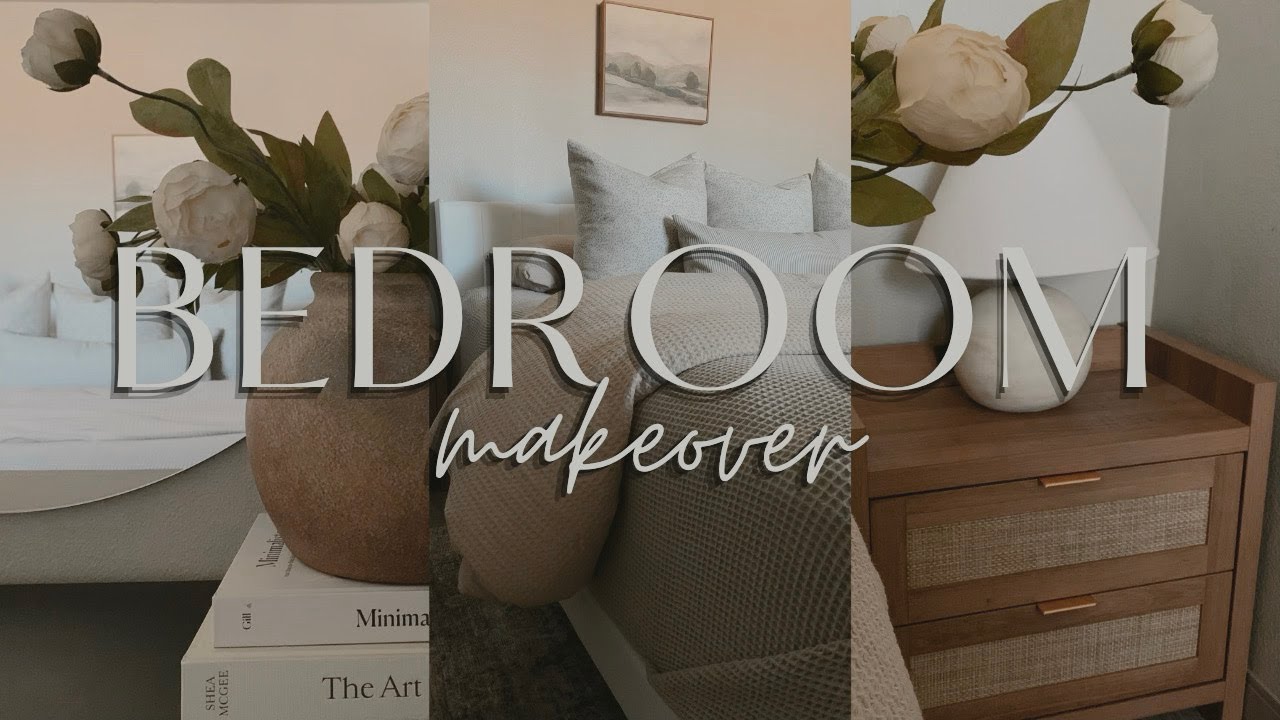 MASTER BEDROOM MAKEOVER ✨home decorating ideas