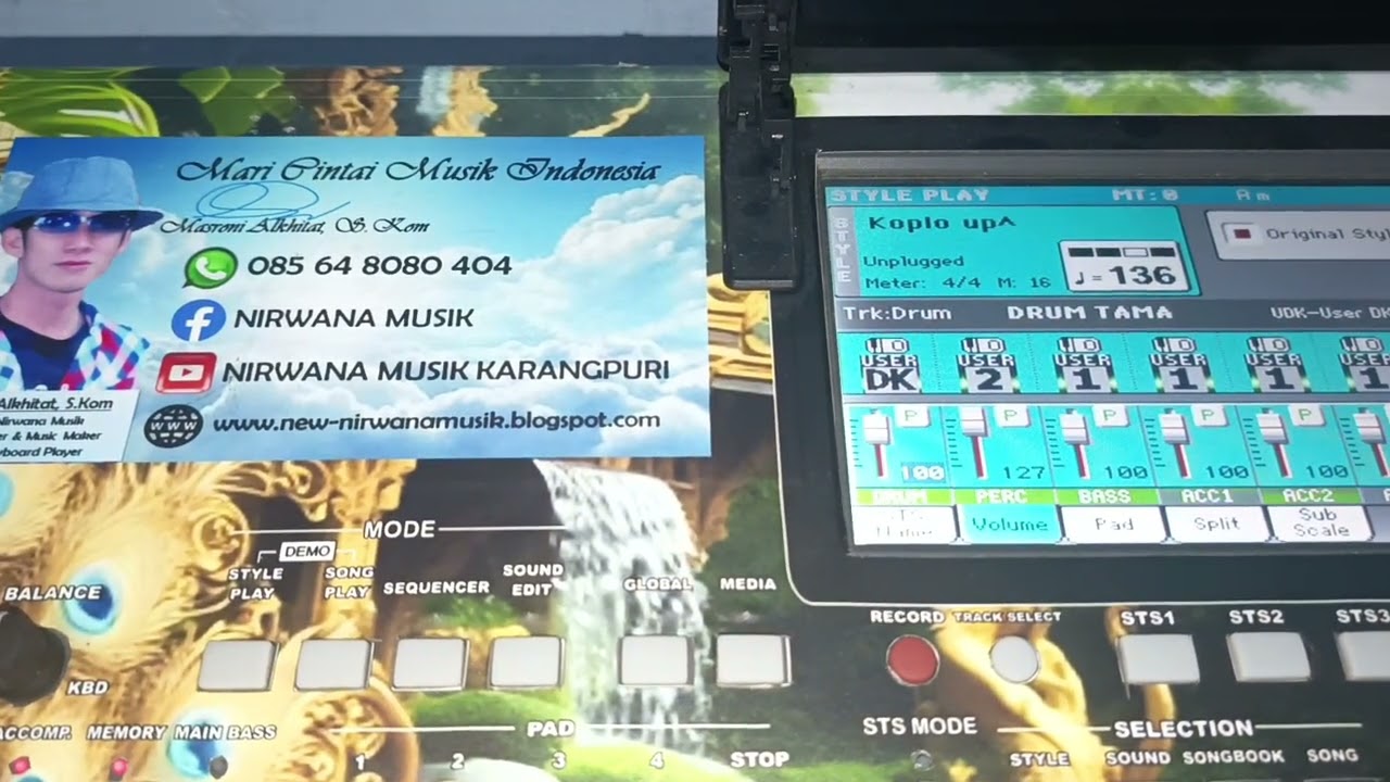 Review Style Koplo Jawa Timur auto fill sampling korg pa 600 #nirwanamusikkarangpuri #085648080404