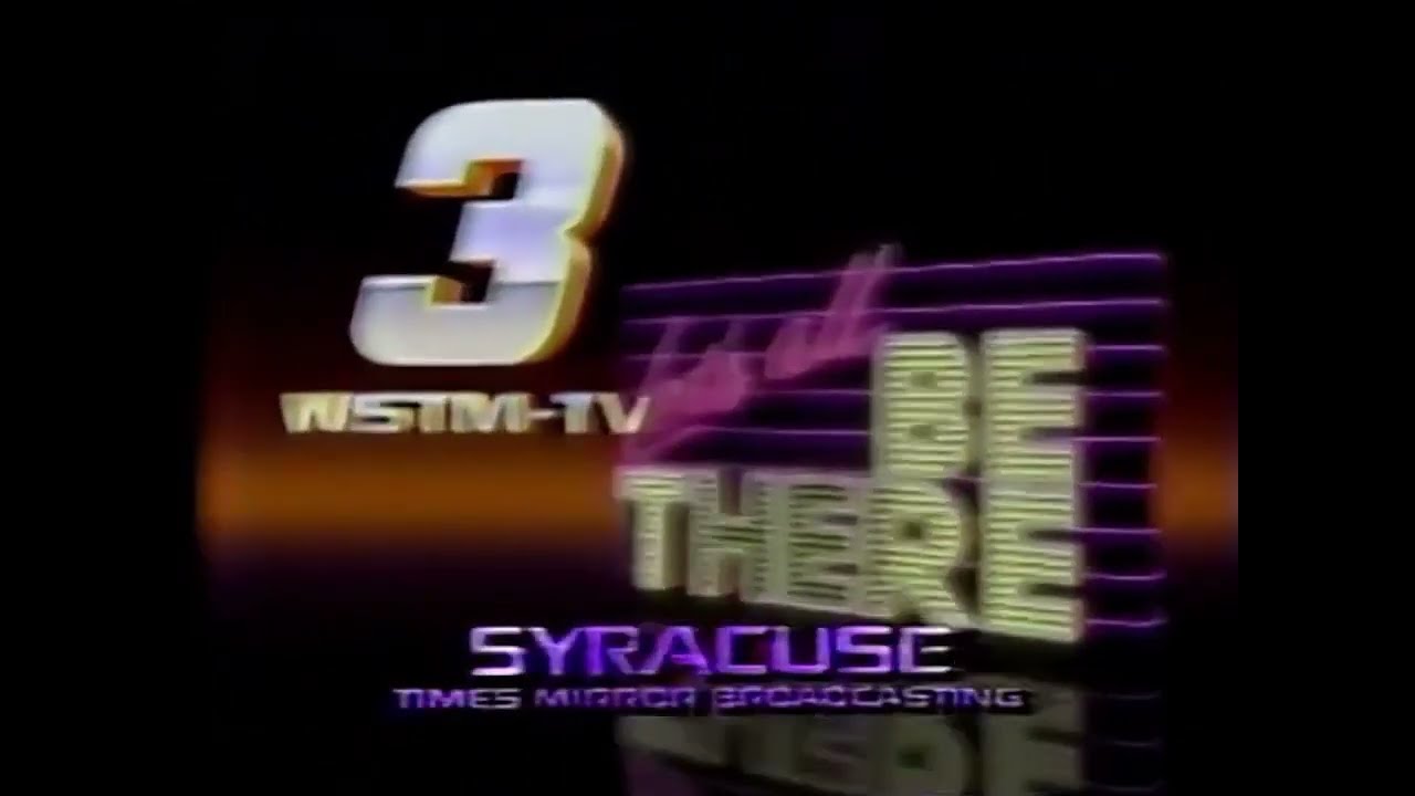 WSTM Station ID May 2, 1986 "Channel 3 Let's All Be There!"