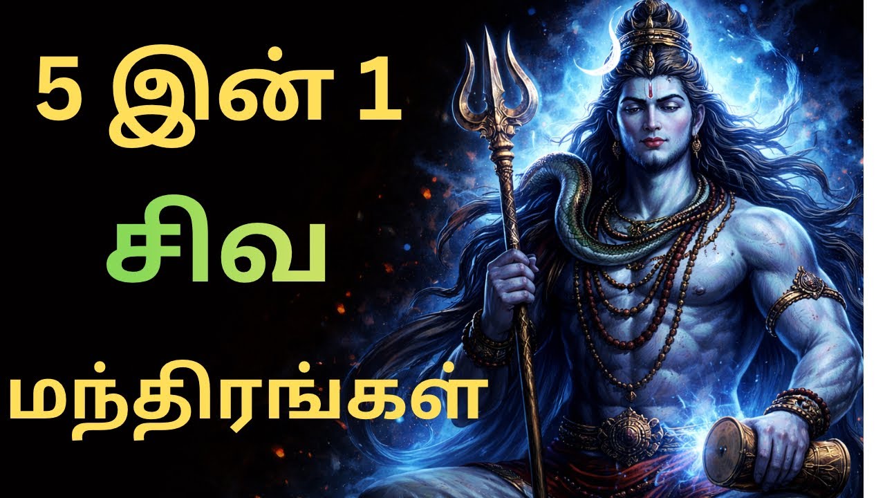 5 இன் 1 சக்திவாய்ந்த சிவ மந்திரங்கள் | Positive Energy & Protection