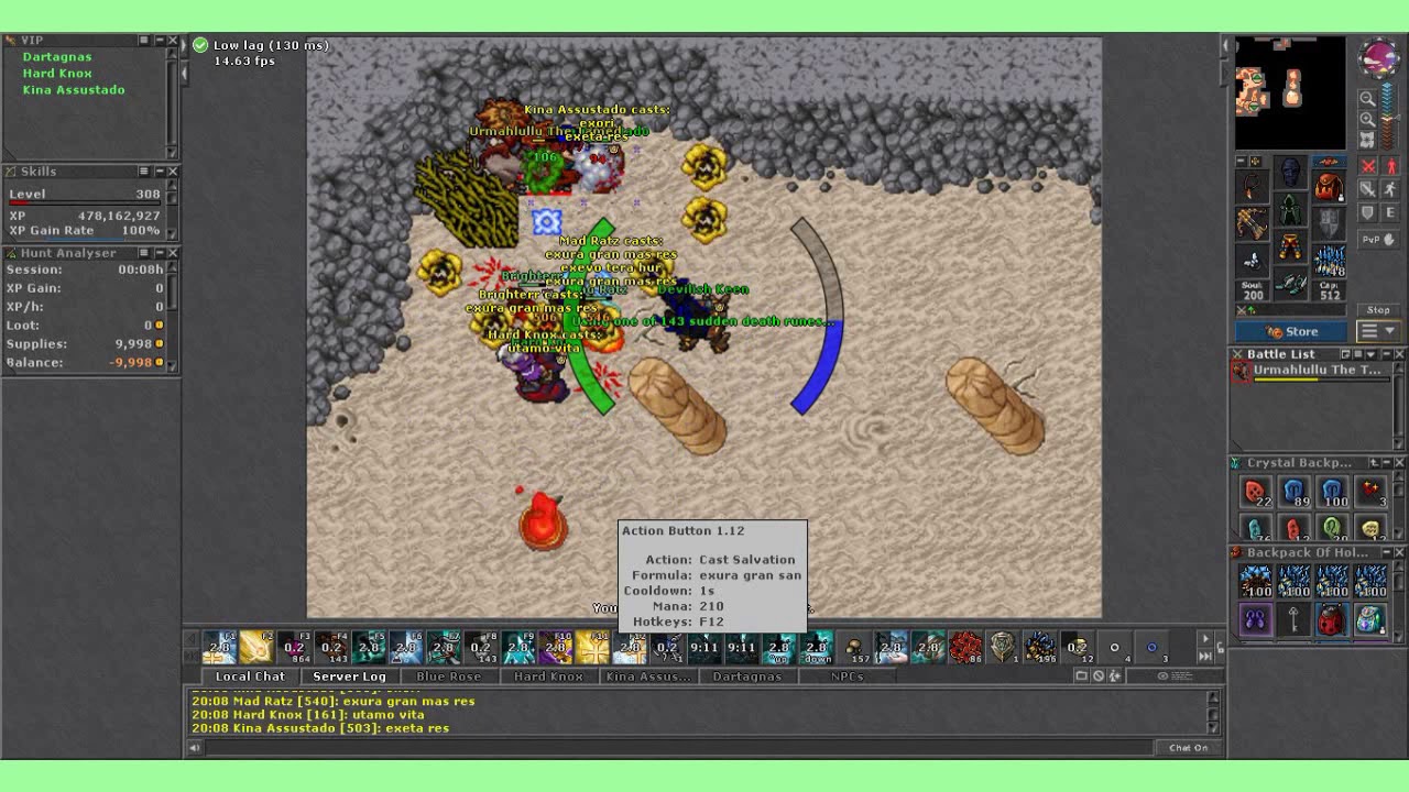 TIBIA Boss Urmahlullu - Boss 