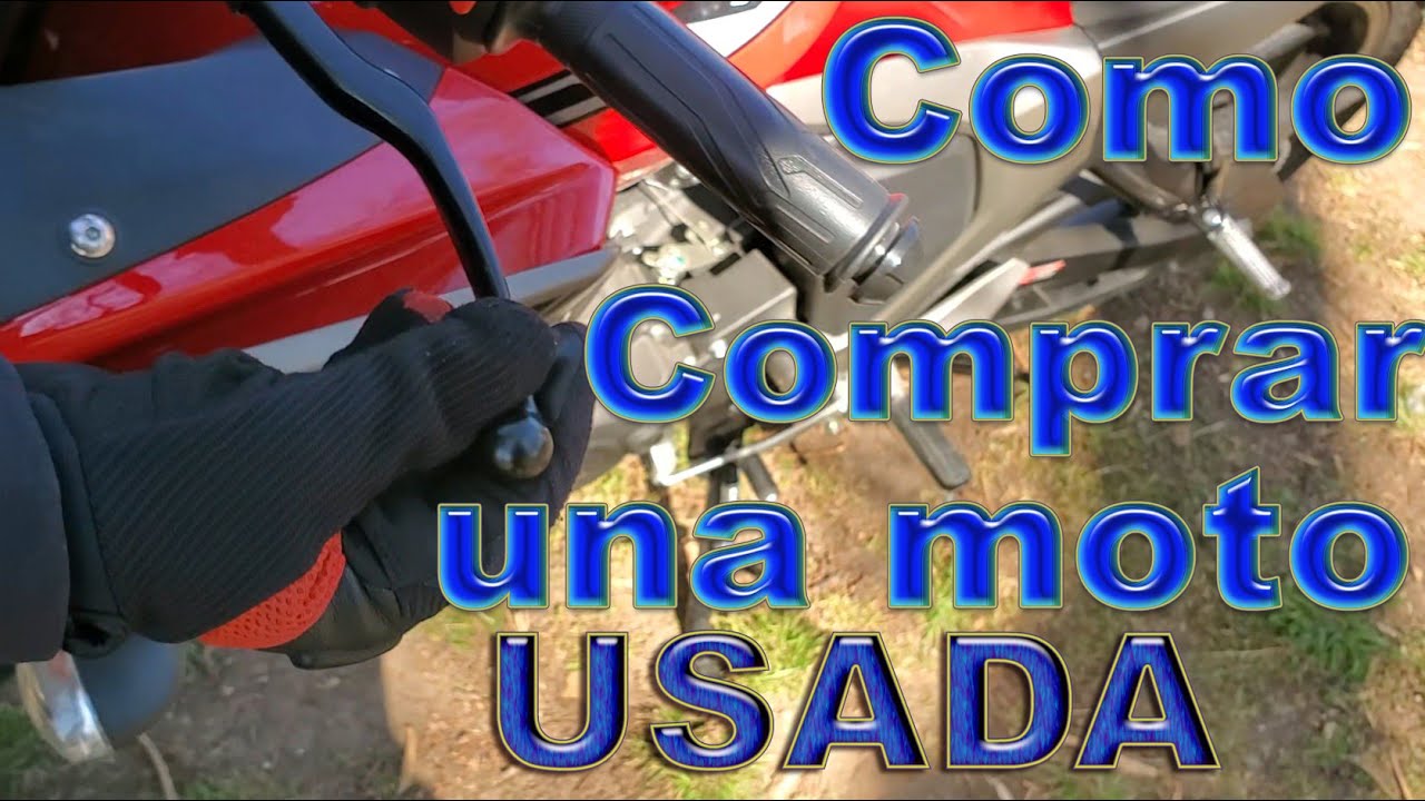 Que ver al comprar una moto USADA