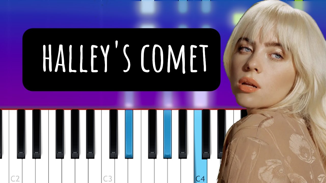 Billie Eilish - Halley's Comet | Piano Tutorial