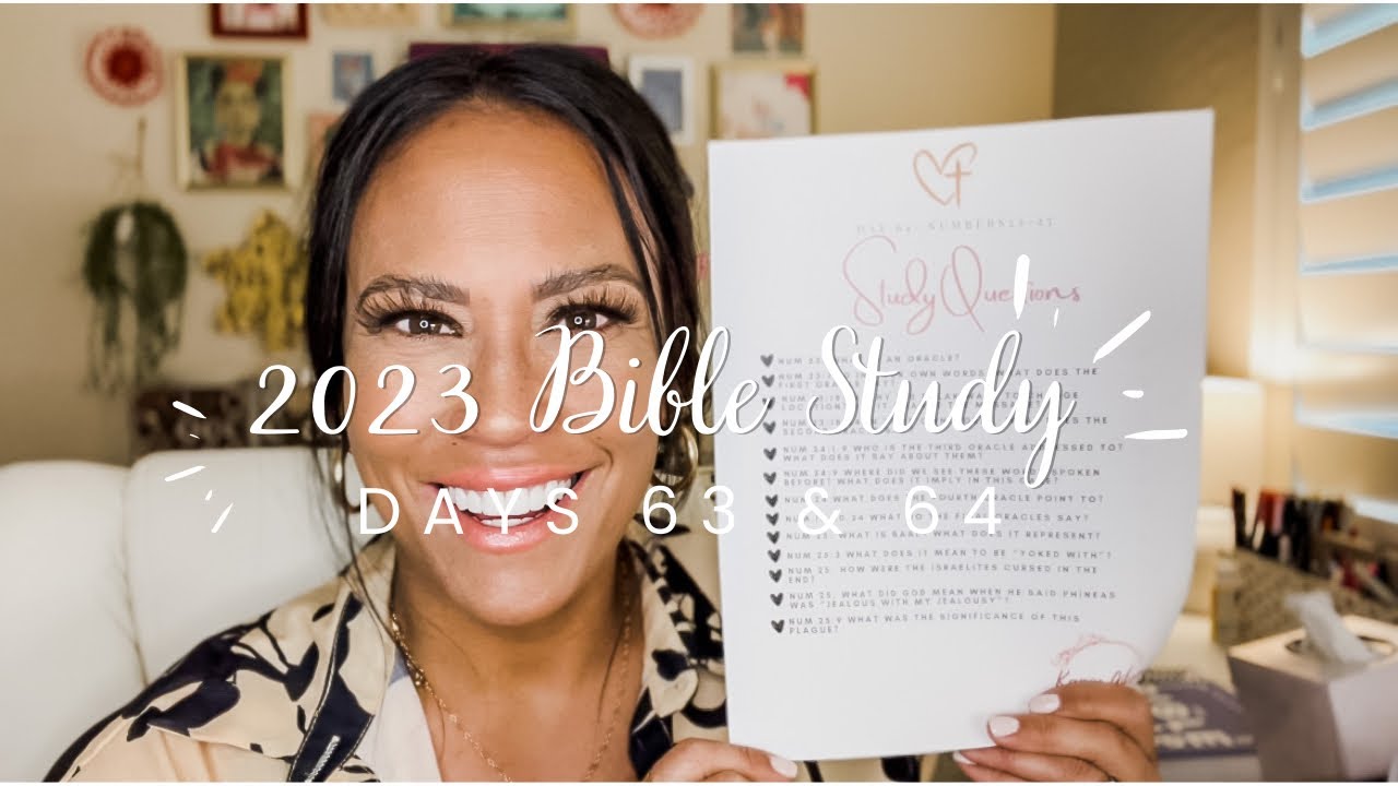 Study the Bible in One Year: Days 63 & 64 Numbers 21-25 | Bible study for beginners