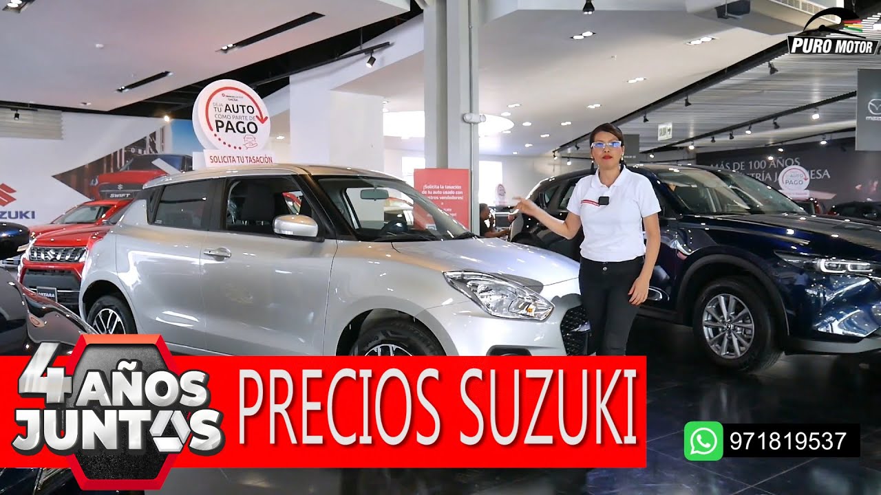 Cat&aacute;logo Completo de Autos y SUV Suzuki en DercocenterGacsa